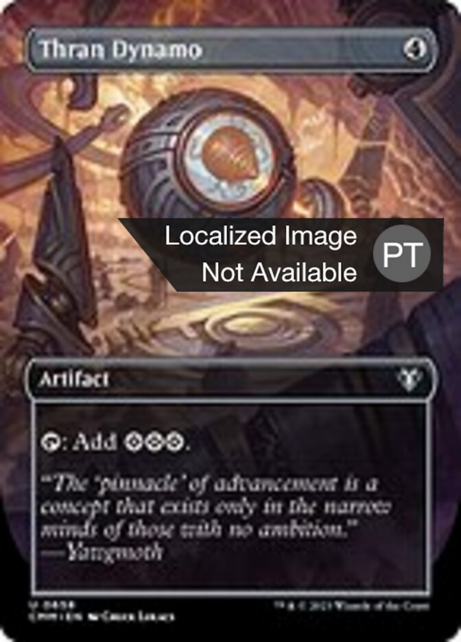 Dínamo dos Thran - Commander Masters