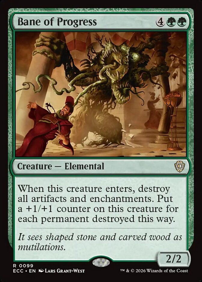 Bane of Progress - Lorwyn Eclipsed Commander