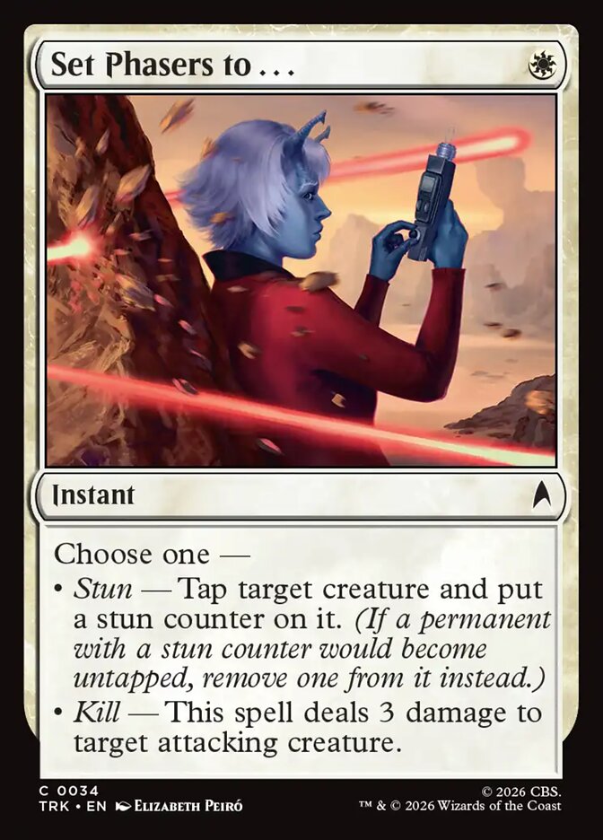 Set Phasers to . . . - Star Trek
