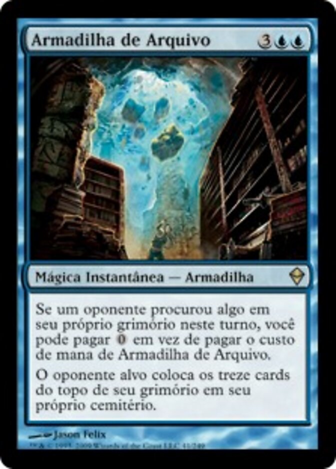 Armadilha de Arquivo - Zendikar