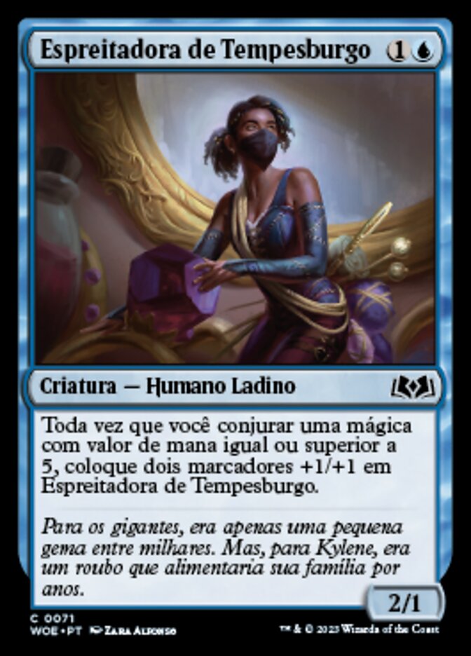 Espreitadora de Tempesburgo - Wilds of Eldraine