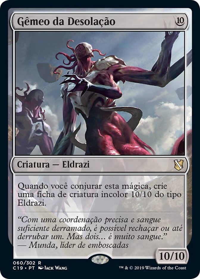 Gêmeo da Desolação - Commander 2019