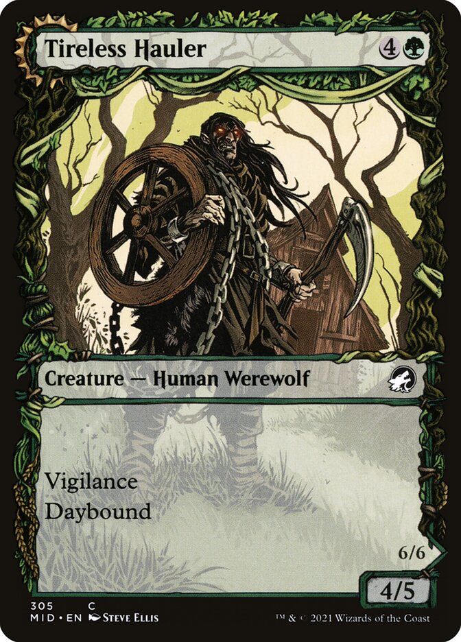 Tireless Hauler // Dire-Strain Brawler - Innistrad: Midnight Hunt