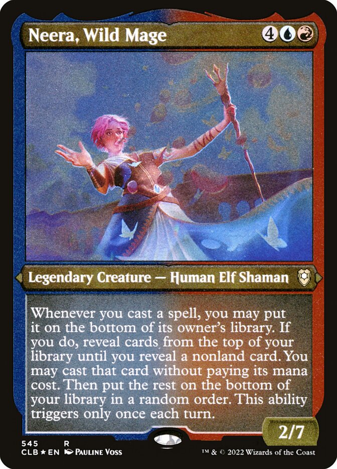 Neera, Wild Mage - Commander Legends: Battle for Baldur's Gate