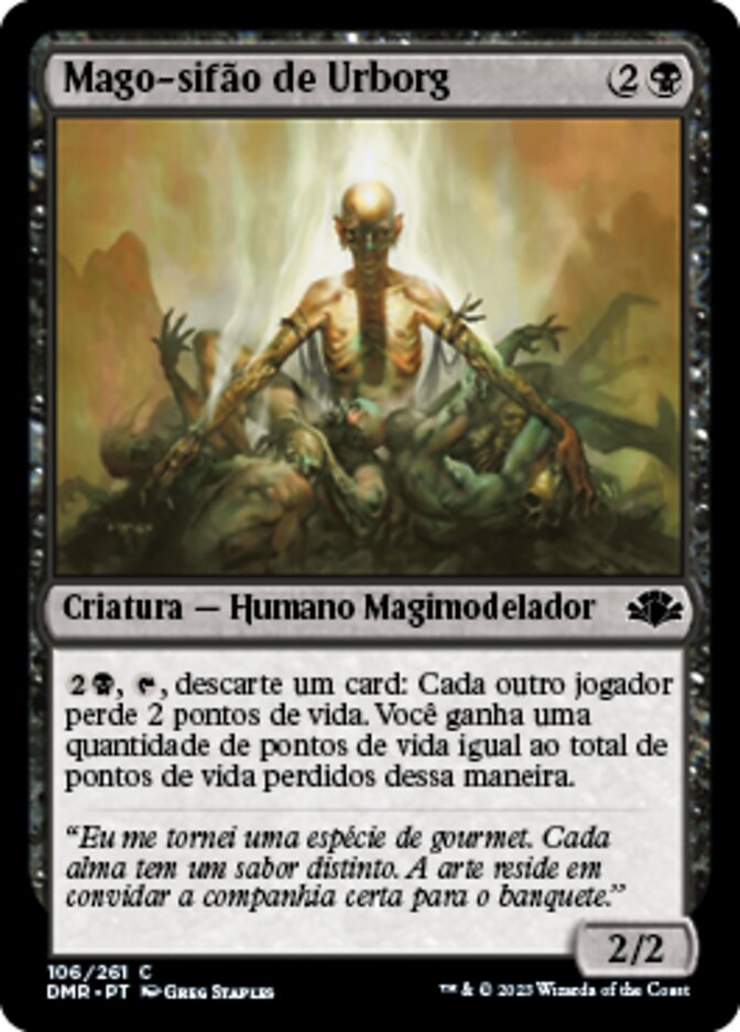 Mago-sifão de Urborg - Dominaria Remastered