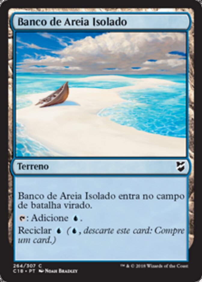 Banco de Areia Isolado - Commander 2018