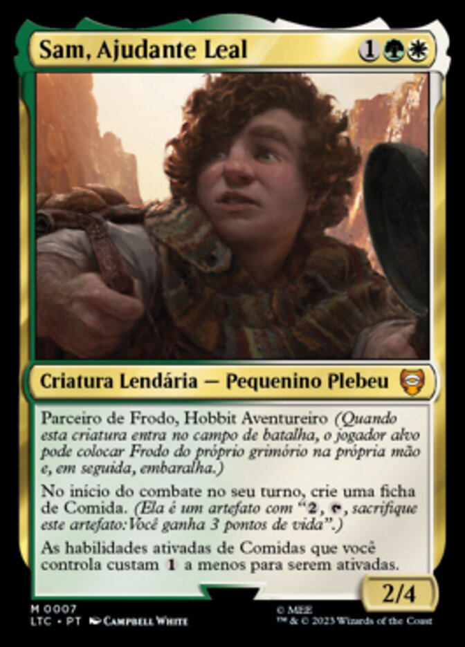 Sam, Ajudante Leal - Tales of Middle-earth Commander