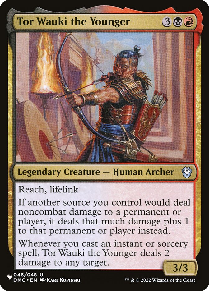 Tor Wauki the Younger - The List