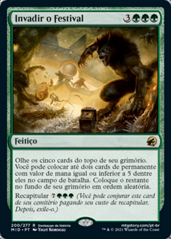 Invadir o Festival - Innistrad: Midnight Hunt