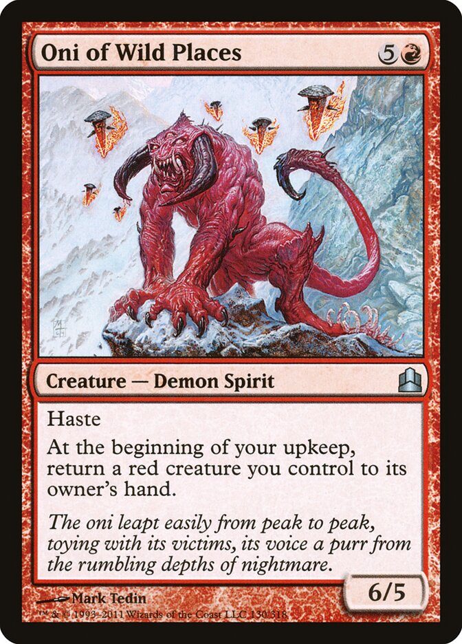 Oni of Wild Places - Commander 2011
