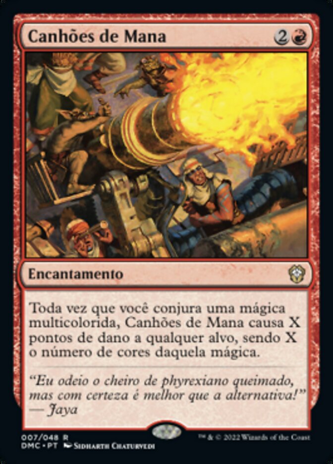 Canhões de Mana - Dominaria United Commander