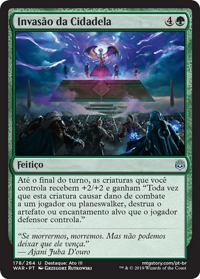 Invasão da Cidadela - War of the Spark