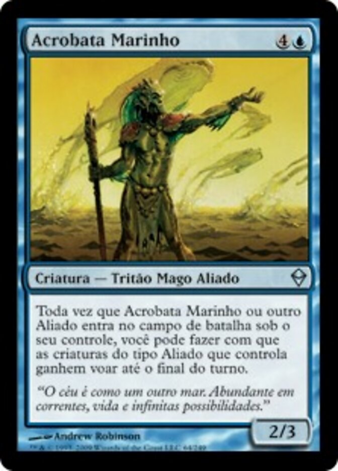Acrobata Marinho - Zendikar