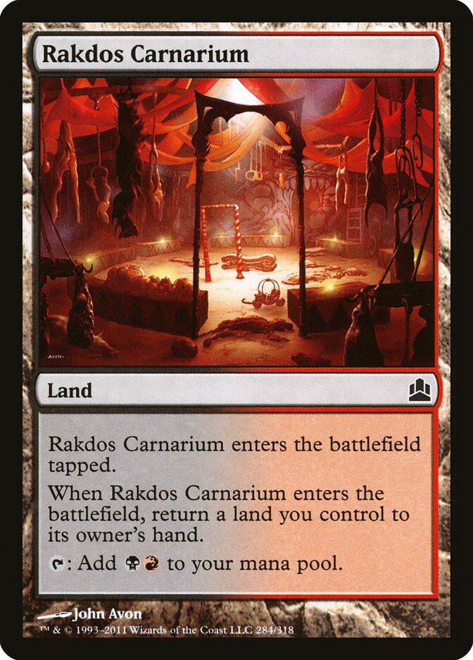 Rakdos Carnarium - Commander 2011