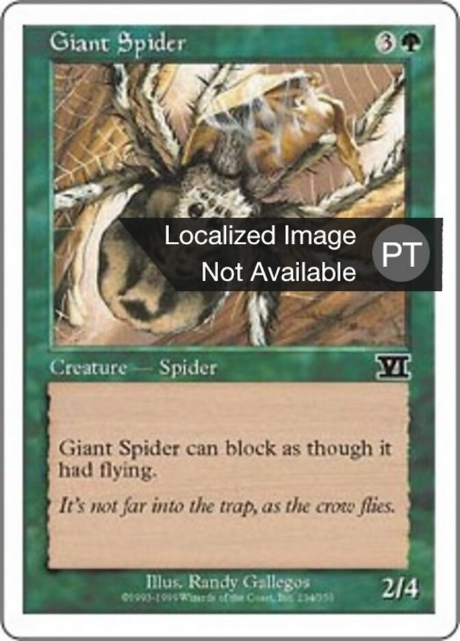 Aranha Gigante - Classic Sixth Edition