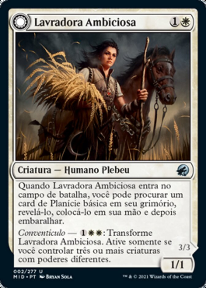 Ambitious Farmhand // Seasoned Cathar - Innistrad: Midnight Hunt