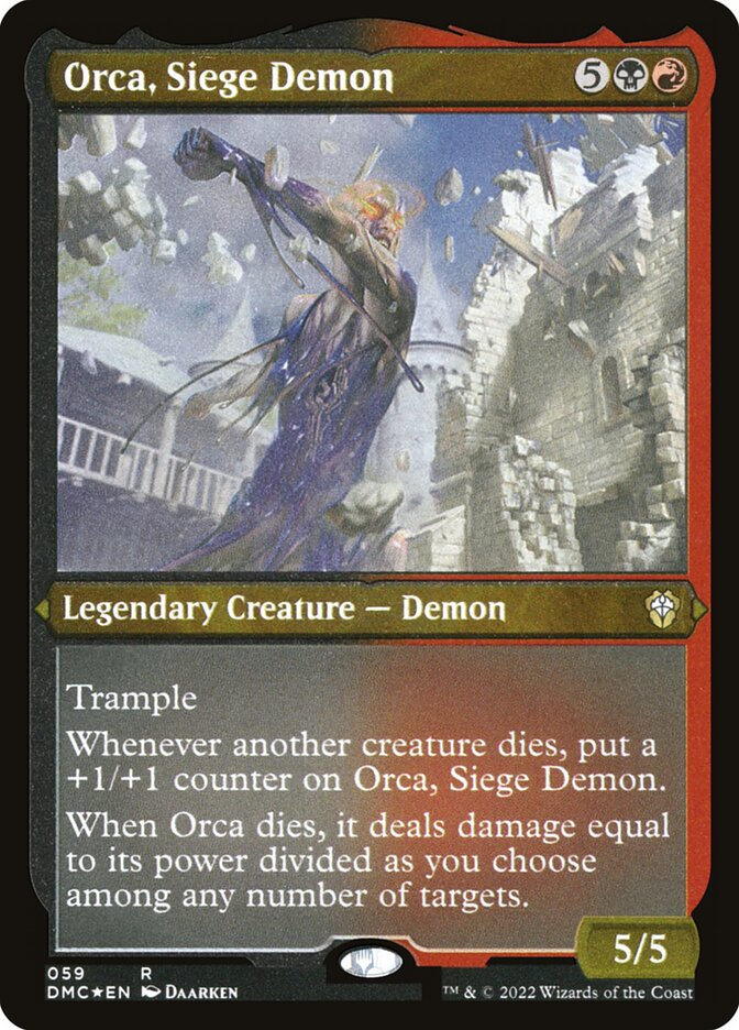 Orca, Siege Demon - Dominaria United Commander