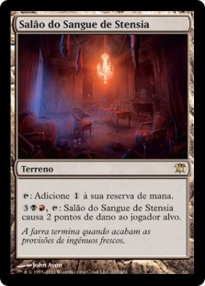 Salão do Sangue de Stensia - Innistrad