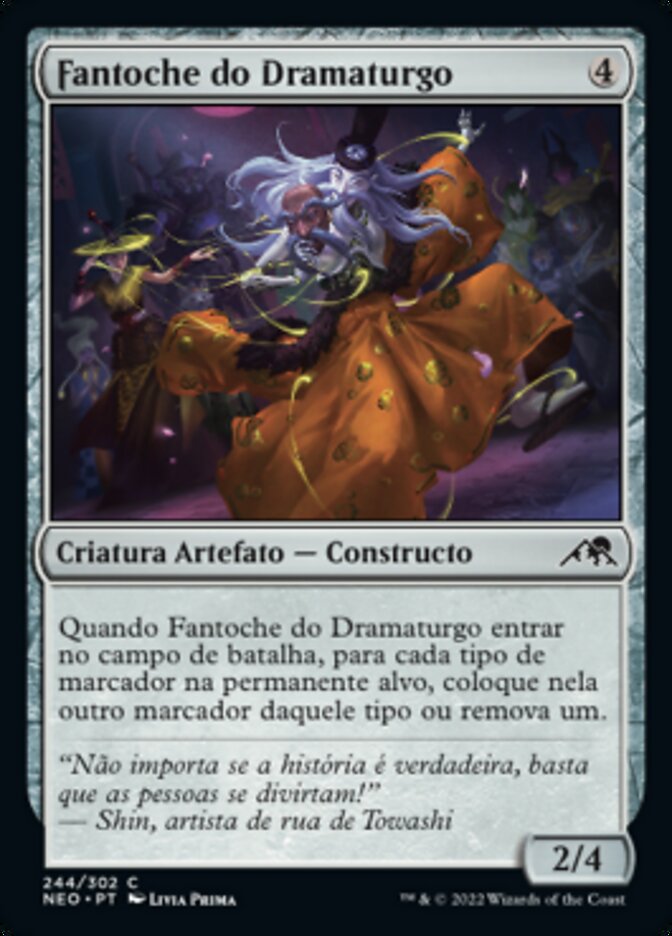 Fantoche do Dramaturgo - Kamigawa: Neon Dynasty