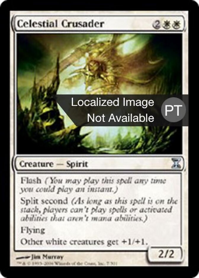 Cruzado Celestial - Time Spiral
