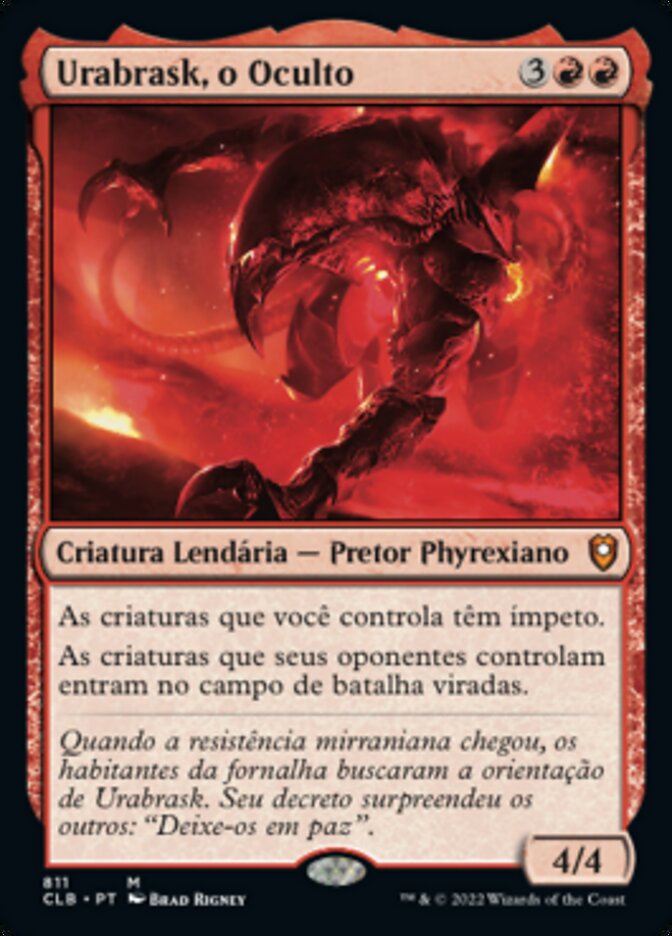 Urabrask, o Oculto - Commander Legends: Battle for Baldur's Gate