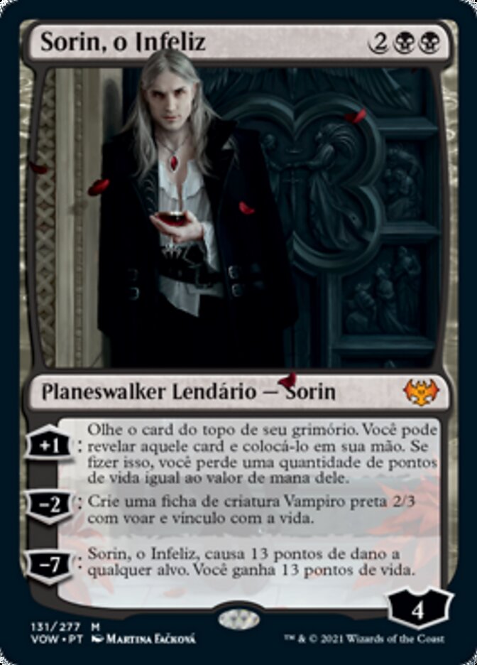 Sorin, o Infeliz - Innistrad: Crimson Vow