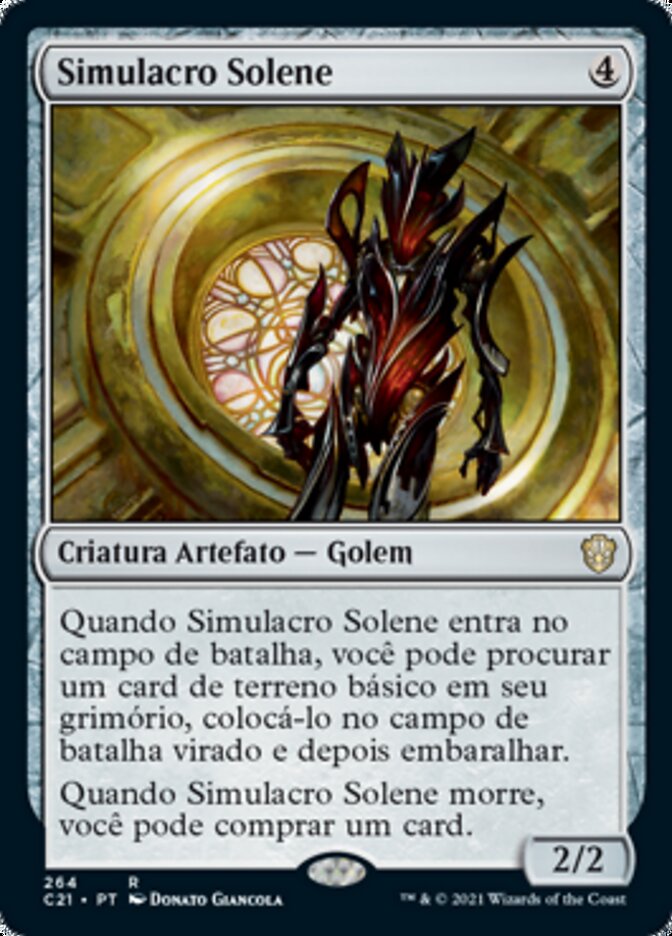 Simulacro Solene - Commander 2021