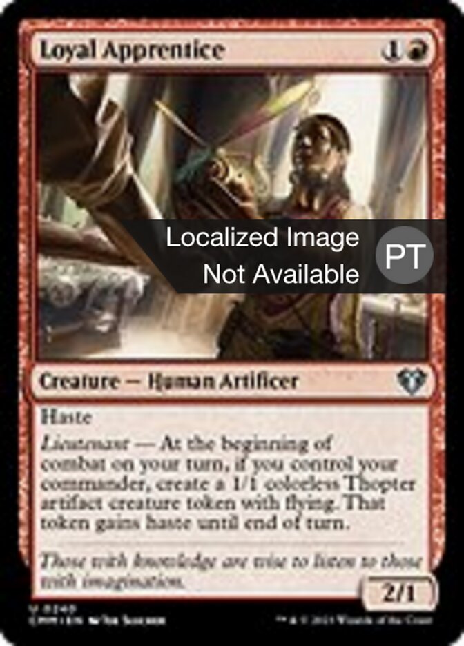 Aprendiz Leal - Commander Masters