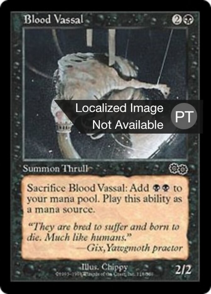 Vassalo de Sangue - Urza's Saga