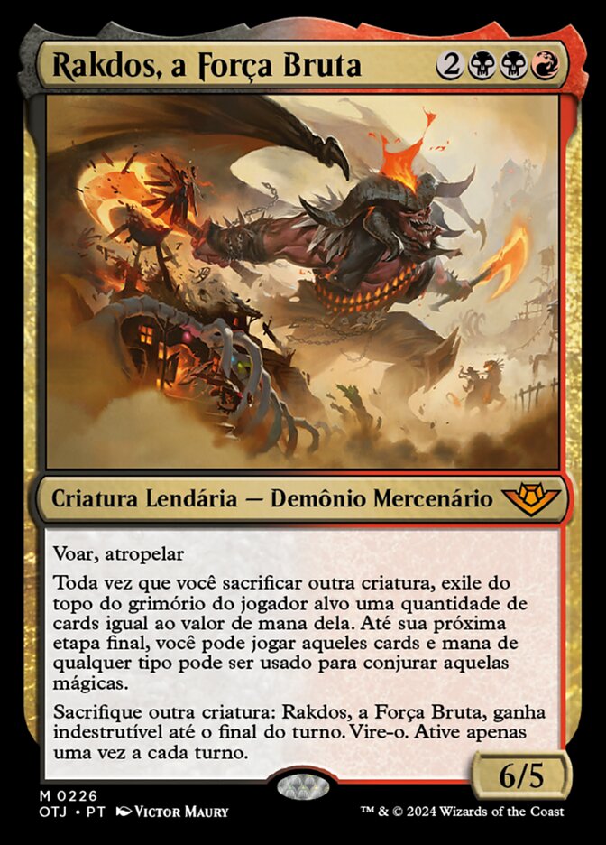 Rakdos, a Força Bruta - Outlaws of Thunder Junction
