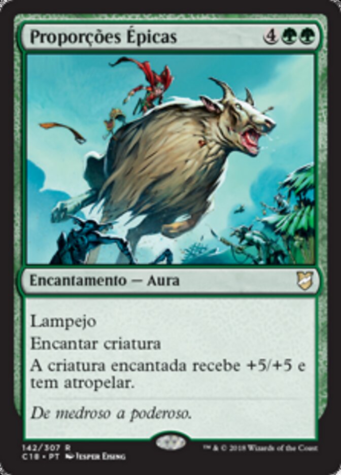 Proporções Épicas - Commander 2018