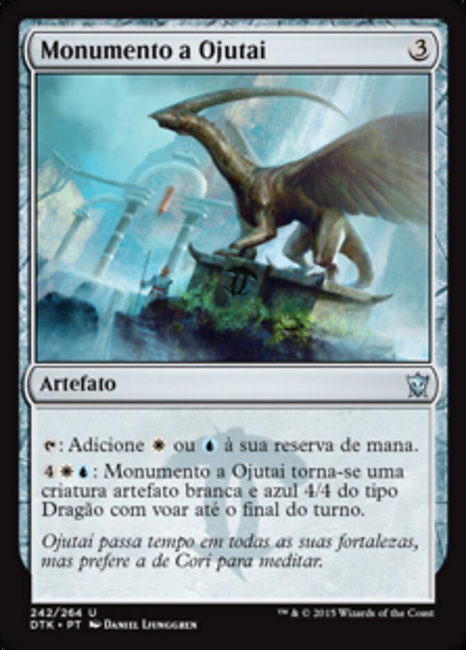 Monumento a Ojutai - Dragons of Tarkir