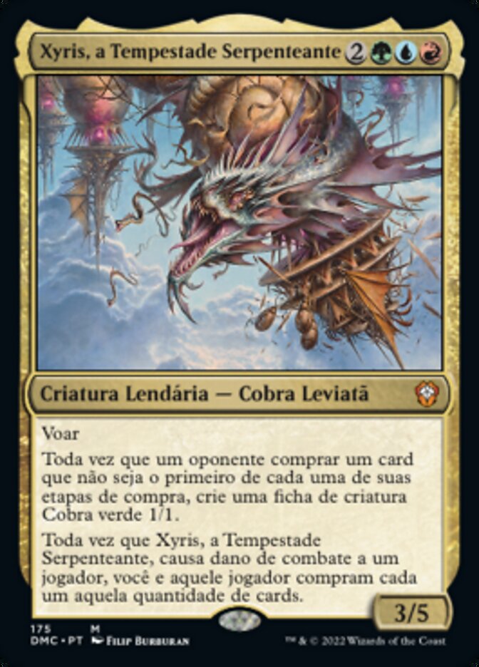 Xyris, a Tempestade Serpenteante - Dominaria United Commander