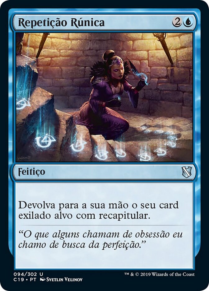 Repetição Rúnica - Commander 2019