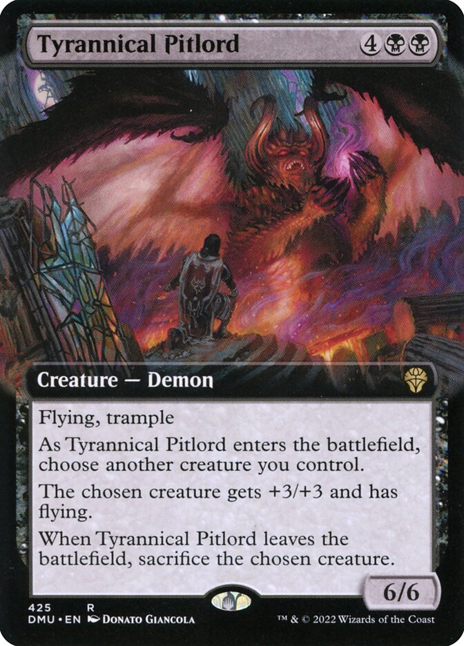 Tyrannical Pitlord - Dominaria United