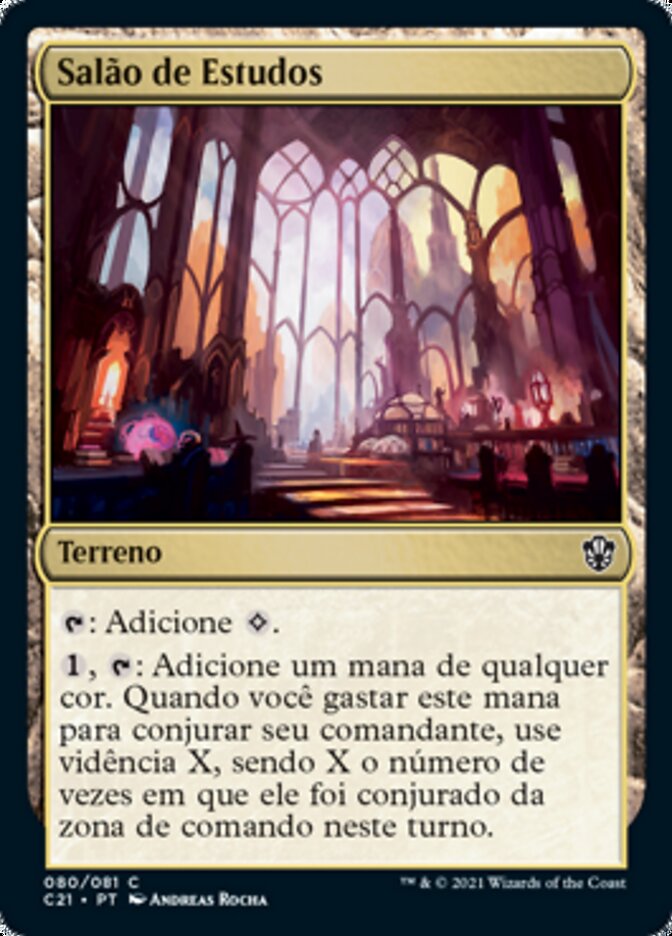 Salão de Estudos - Commander 2021