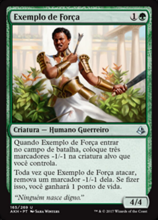 Exemplo de Força - Amonkhet