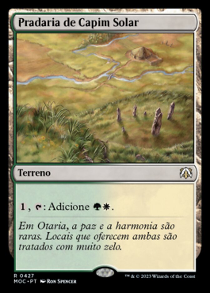 Pradaria de Capim Solar - March of the Machine Commander