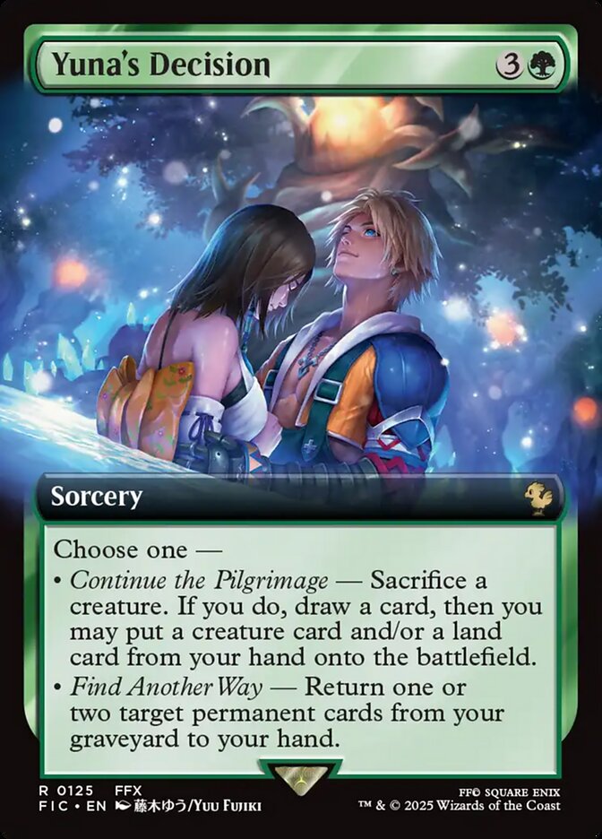 Yuna's Decision - Final Fantasy Commander