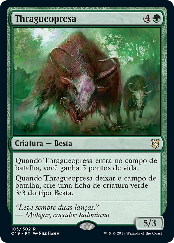 Thragueopresa - Commander 2019