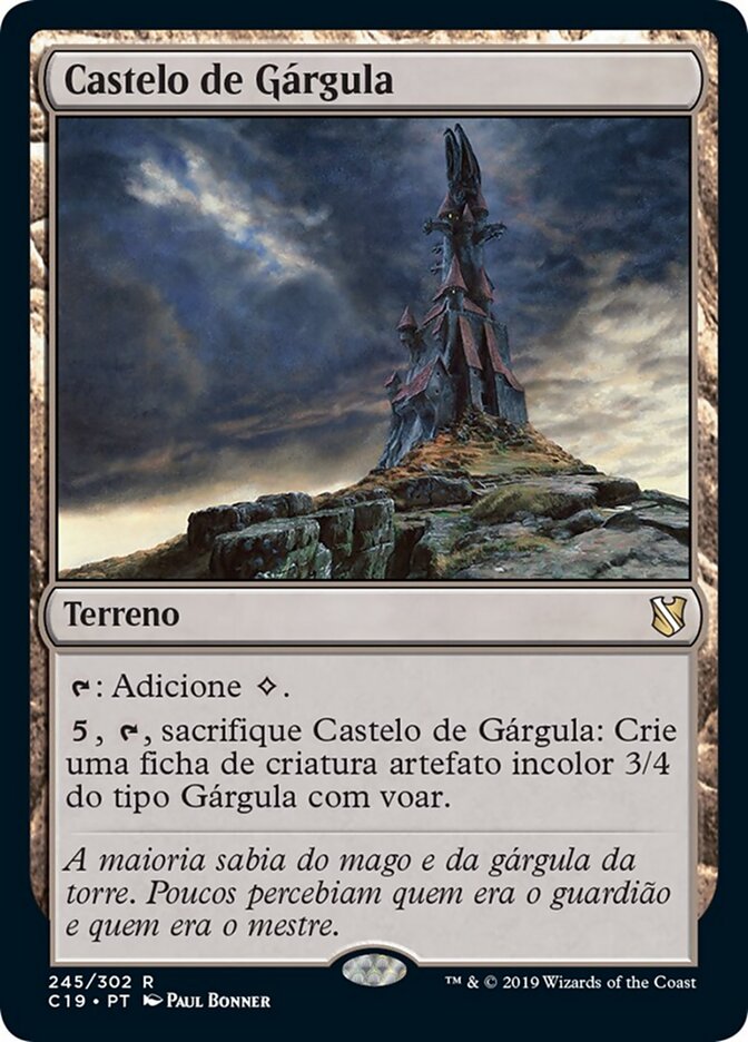 Castelo de Gárgula - Commander 2019