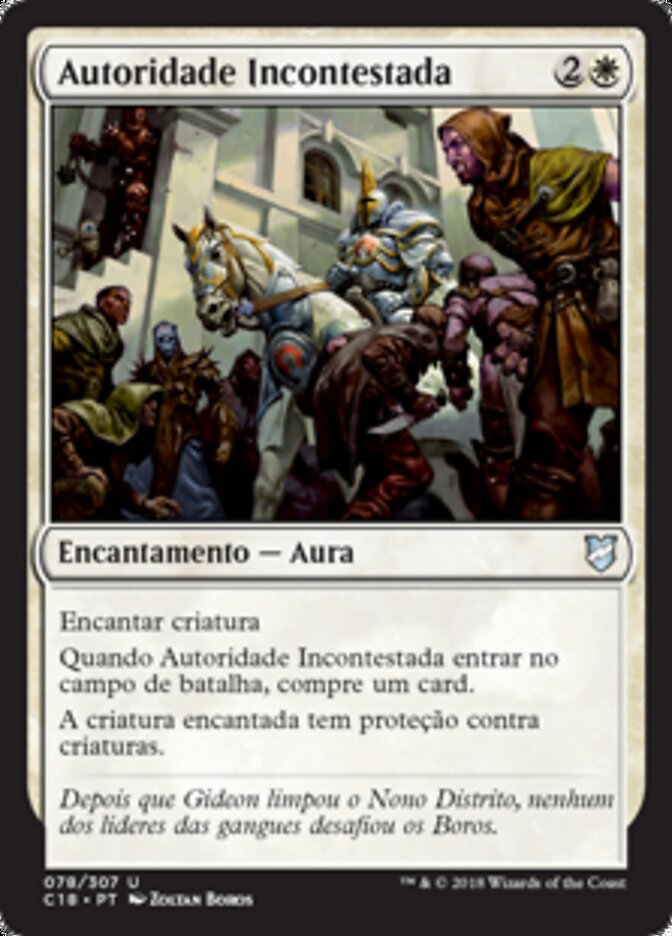 Autoridade Incontestada - Commander 2018