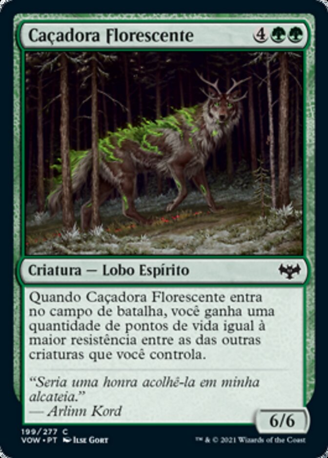 Caçadora Florescente - Innistrad: Crimson Vow