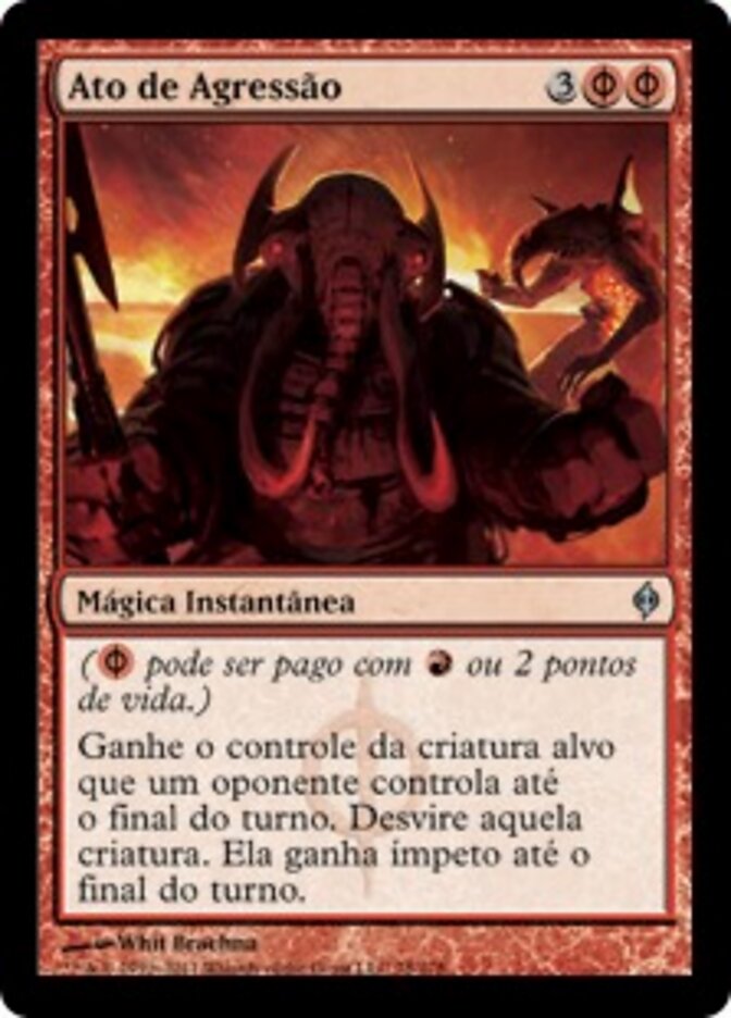 Ato de Agressão - New Phyrexia