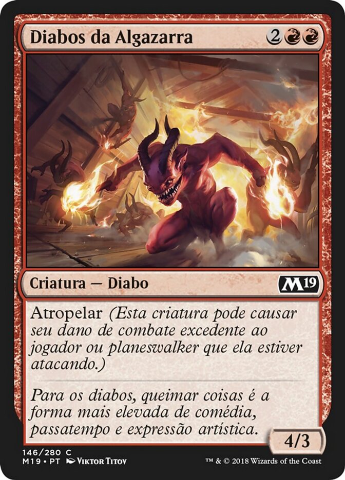 Diabos da Algazarra - Core Set 2019