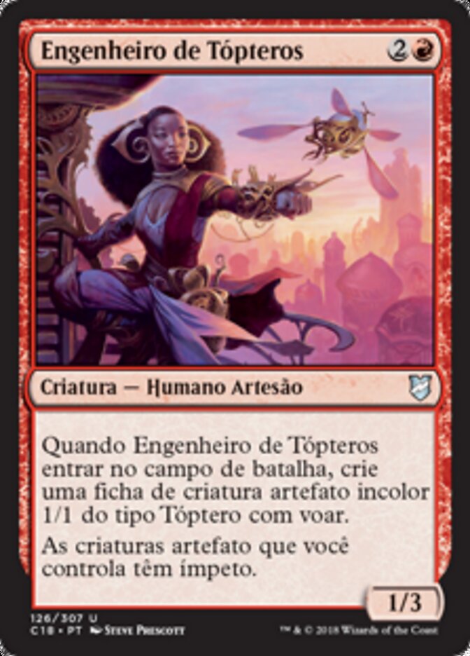 Engenheiro de Tópteros - Commander 2018
