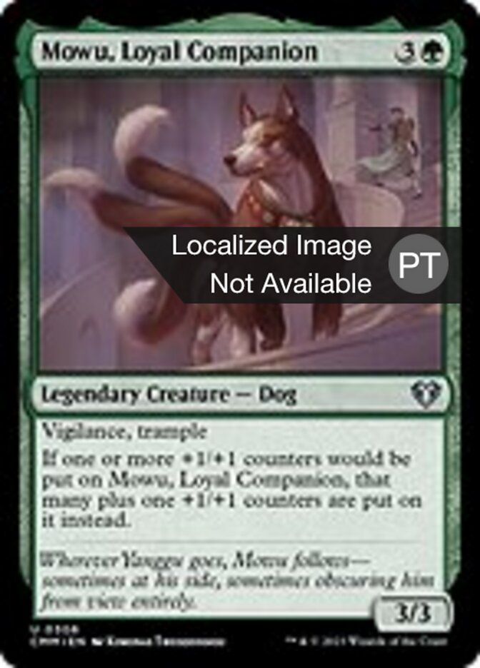 Mowu, Companheiro Leal - Commander Masters