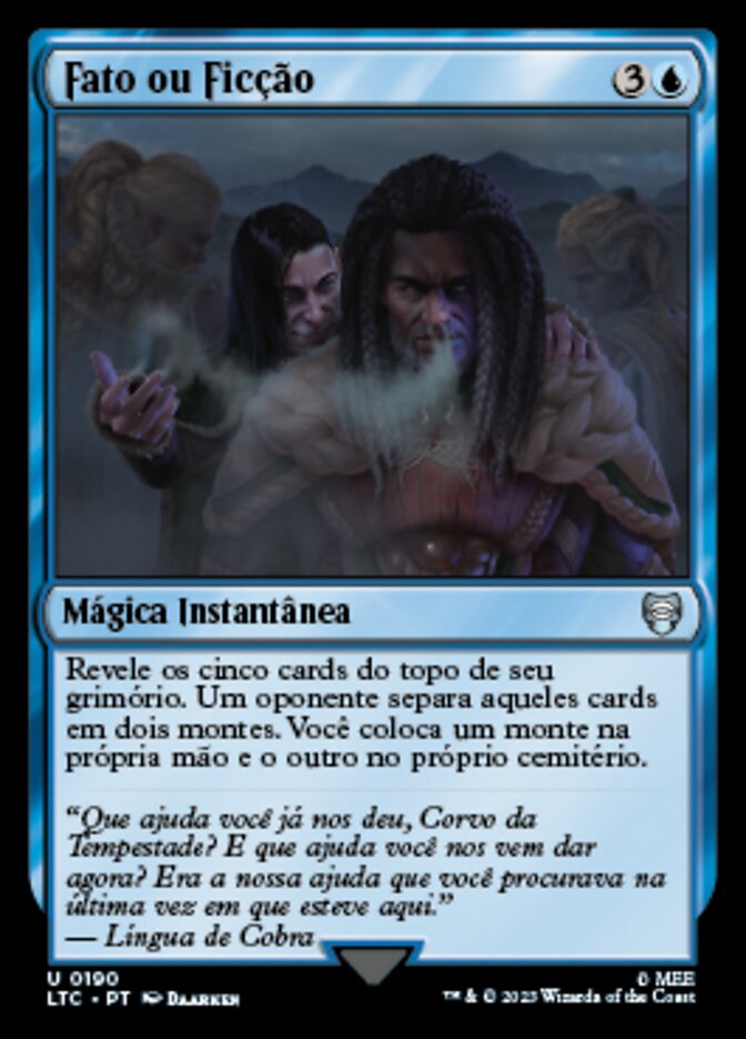 Fato ou Ficção - Tales of Middle-earth Commander