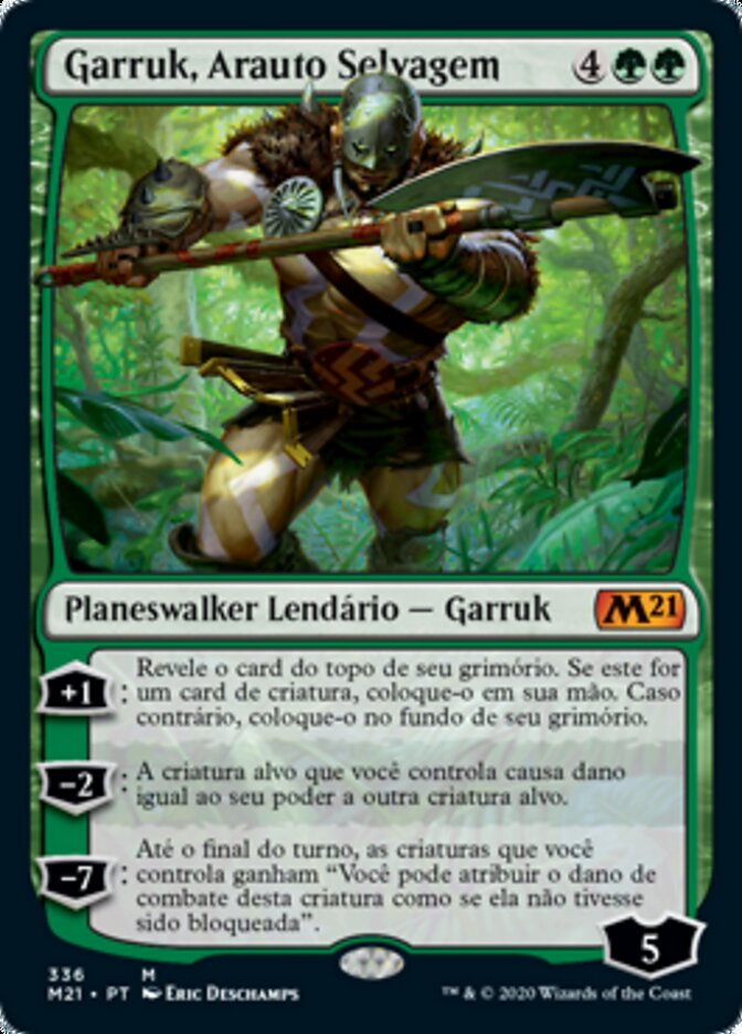 Garruk, Arauto Selvagem - Core Set 2021