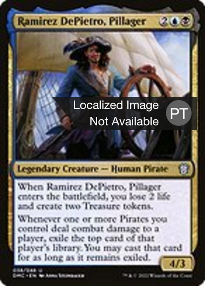 Ramirez DePietro, Saqueador - Dominaria United Commander